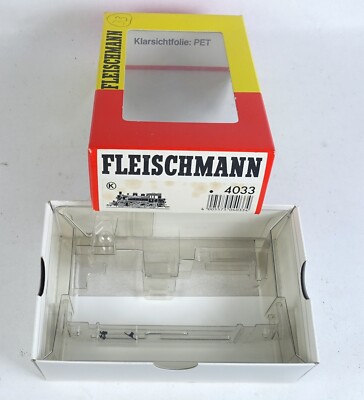 Fleischmann 4033 LEERKARTON Dampflok Zahnradlok ELB 3 Spur H0 OVP Leerverpackung