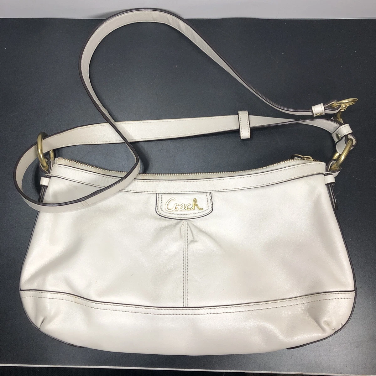 Coach Punch Park Cross Body Convertible Bag F19729 Cream eBay