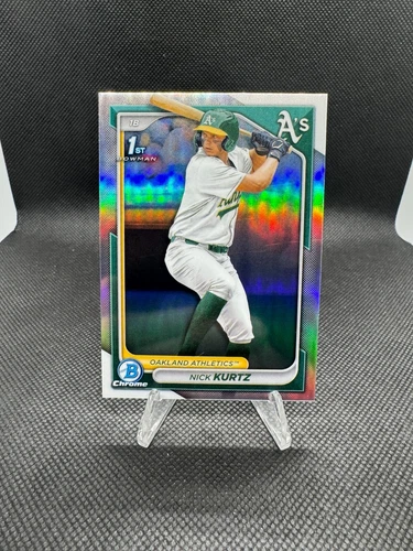 2024 Bowman Draft - Chrome Nick Kurtz #BDC-56 Refractor (RC)