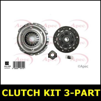 Clutch Kit 3-part FOR RENAULT CLIO II 1.2 1.4 98->16 Petrol Apec