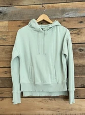 Light Hoodie Pullover Kangaroo Pocket Streetwear Minimalist Lounge Sweatshirt S