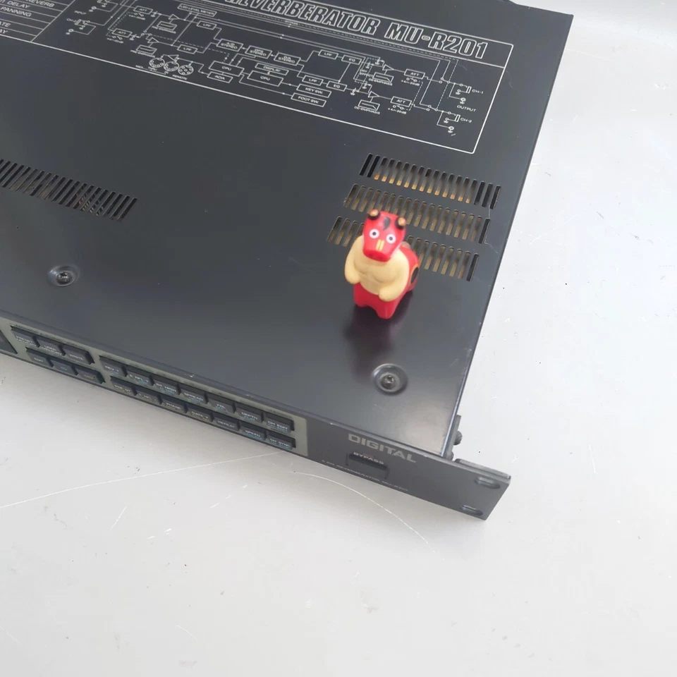 Sony MU-R201 2 Channel Digital Reverberator Digital Reverb Effects free shipping - Image 2 of 4
