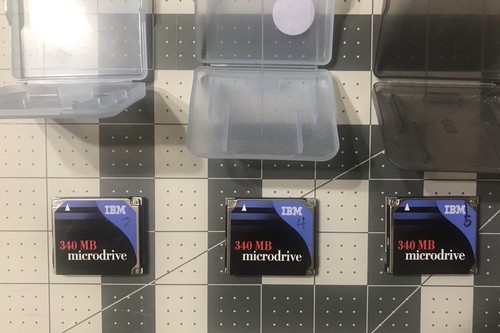 Used good vintage IBM DMDM-10340 (22L0046) 340 MB Microdrive - CF+ Type II - Picture 5 of 6