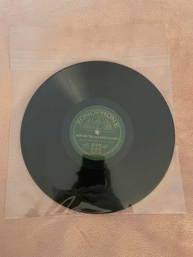 Zonophone 529 - 78rpm Record - Ernest Pike & Walter Miller (Wild Waves / O’er) - Picture 5 of 5