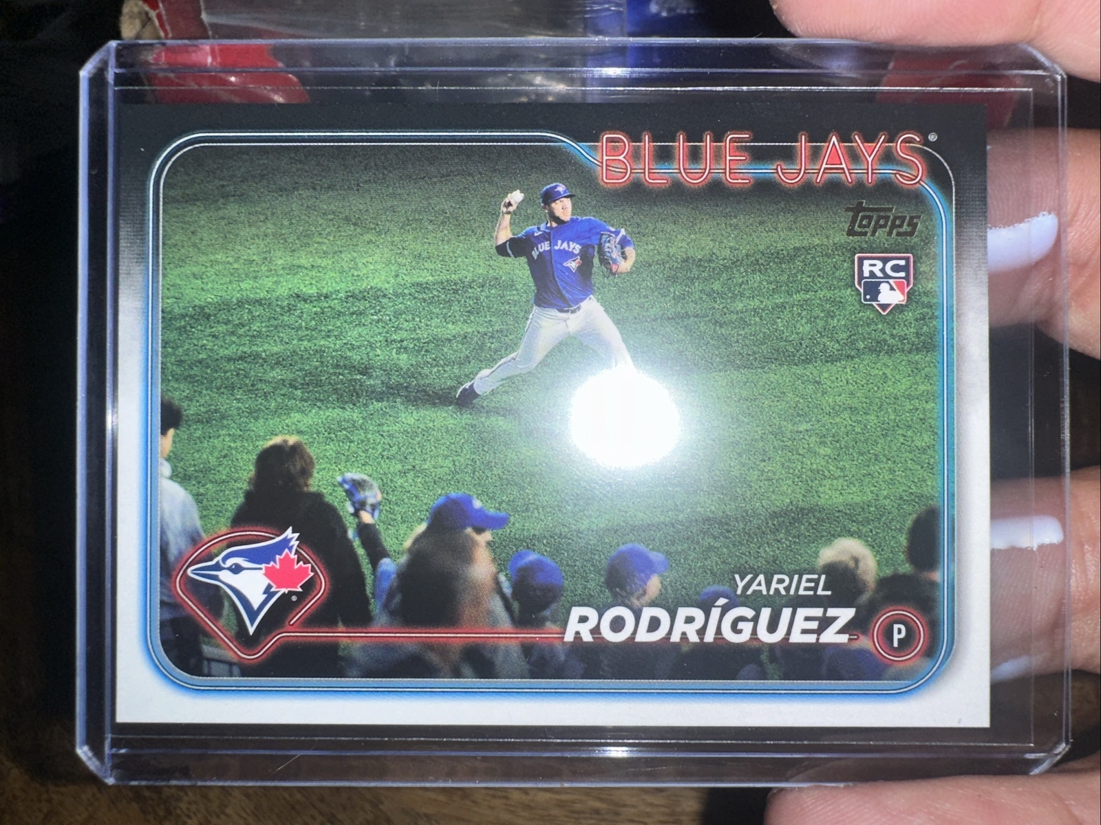 2024 Topps Update Yariel Rodriguez #US317 Golden Mirror SSP RC Blue Jays