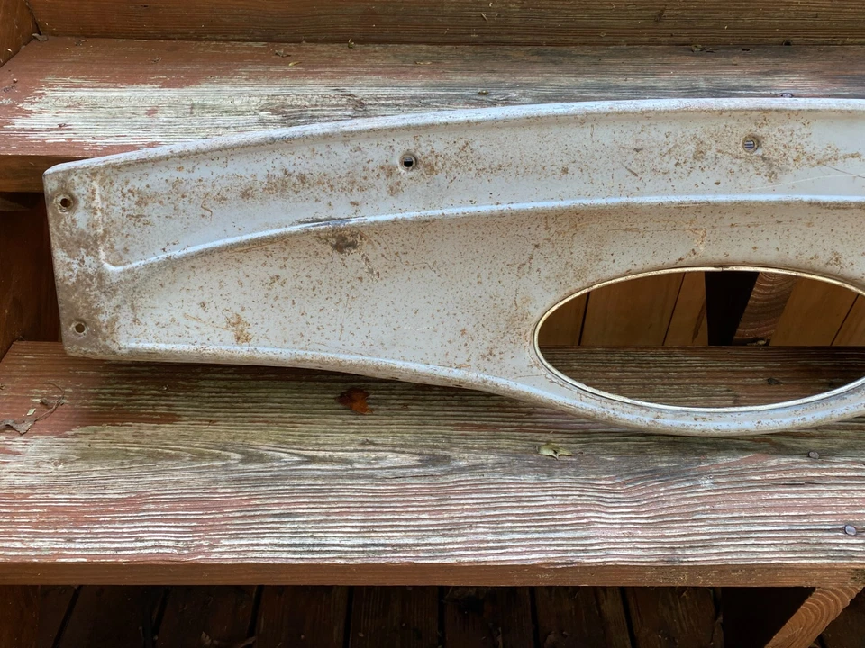 Camión Ford 1932 panel de instrumentos modelo B V8 con moldura de acero inoxidable modelo OEM BB Foto 2 de 4