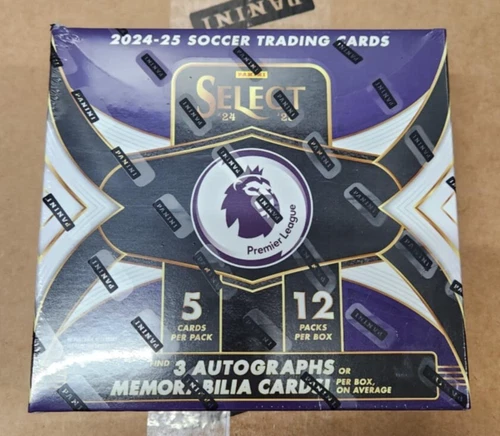 2024-25 PANINI SELECT EPL PREMIER LEAGUE SOCCER - FACTORY SEALED - HOBBY BOX -