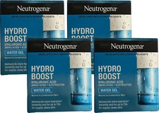 Neutrogena Hydro Boost Water Gel Hyaluronic Acid Facial Moisturizer 50 mL 4 Pack