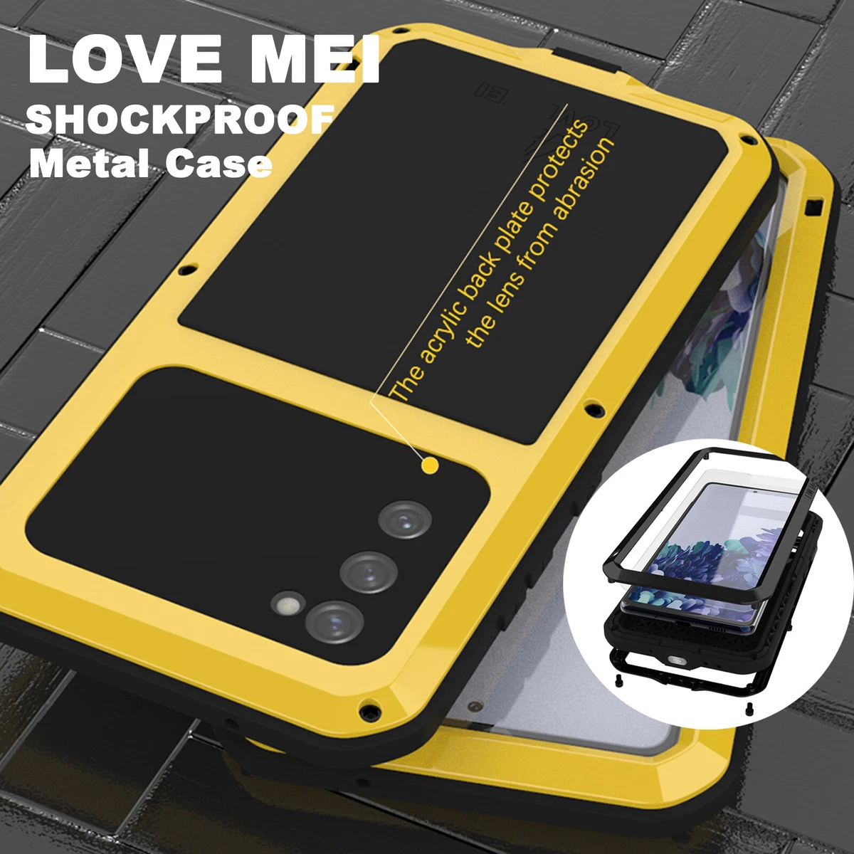 Cover Morbida Con Cuore Antiurro In Silicone TPU Per IPhone E Samsung - Bordo Placcato Lusso