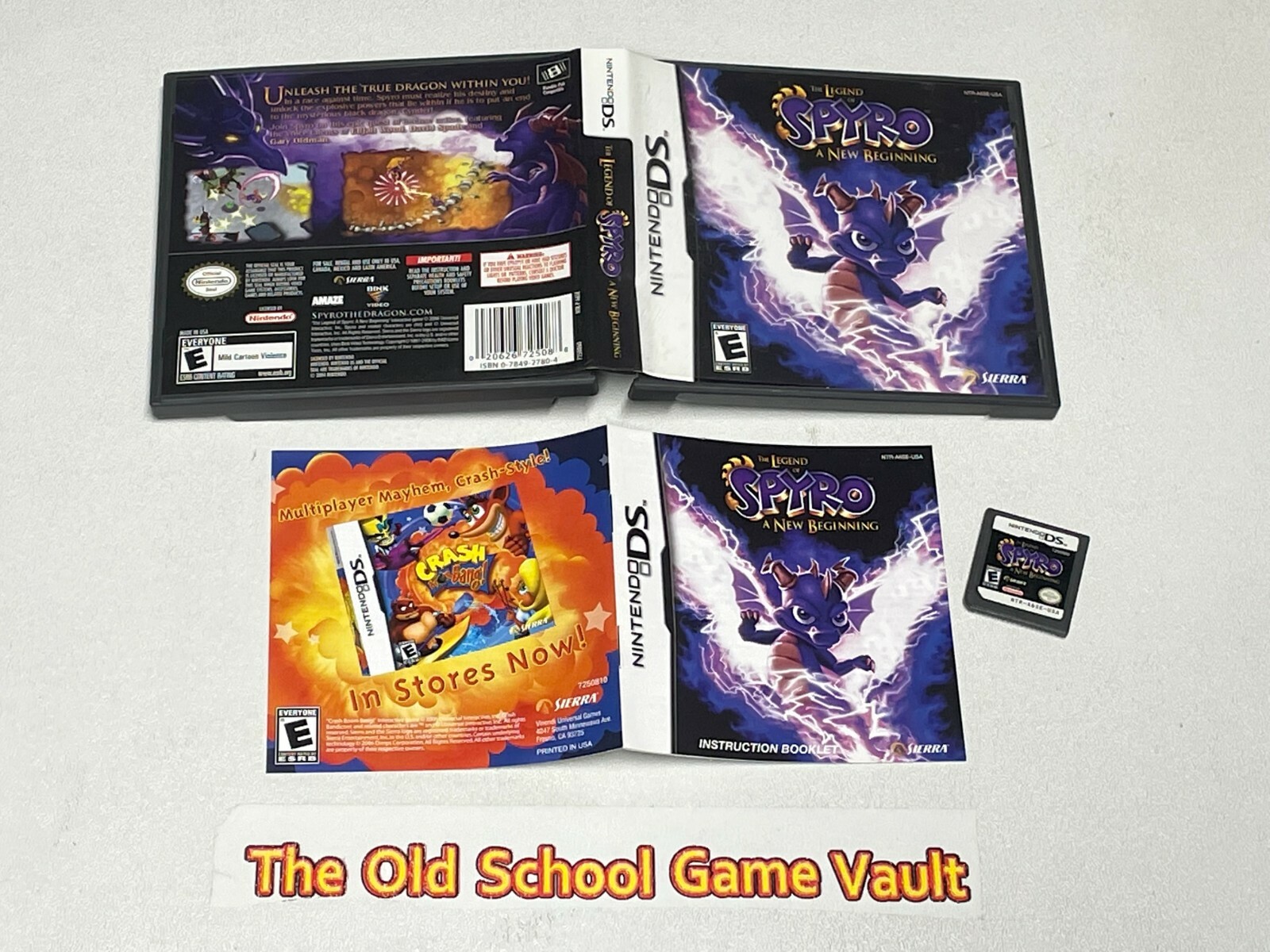 Legend Of Spyro A New Beginning - Authentic Complete Nintendo DS 