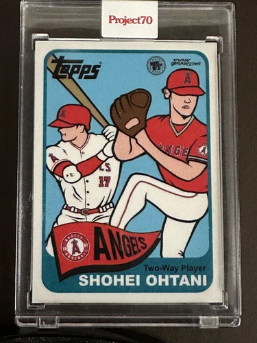 2021 Topps Project 70 - Toy Tokyo Shohei Ohtani #244 Artist: Punk Drunkers