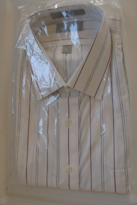 Men's Stafford Executive Dress Shirt Striped 18 1/2 -36 100% cotton | eBay