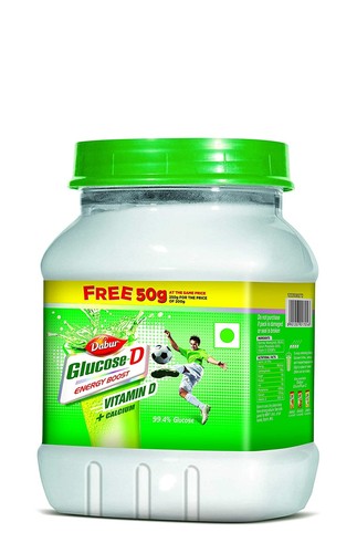 Dabur glucoseplus-d 250g 50g free (8901207017056)