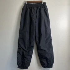 Vintage Columbia Black 100% Nylon Waterproof Snow Wind Ski Rain Pant Men M