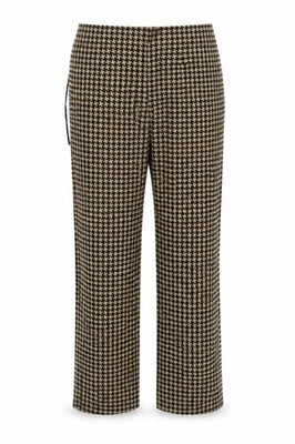 Emory Park Damen Hose Größe M Gold Geometrisches Muster W28 L30