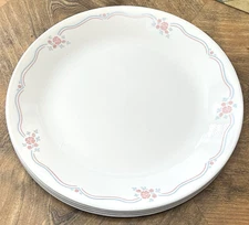 ENGLISH BREAKFAST Set 4 Dinner Plates 10.25" Corelle Corning Pyrex New York USA