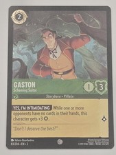 Disney Lorcana: Rise of the Floodborn - Gaston - Scheming Suitor - 83/204