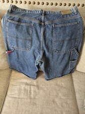 Vintage Tommy Hilfiger Carpenter Shorts Mens 38 Skater Jorts Y2K Denim