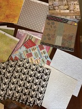 Crafting Paper 12x12 In Variety Patterns And Colors