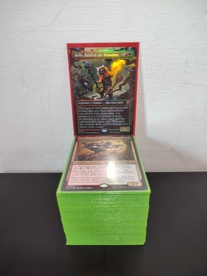MTG COMMANDER DECK Bello, Bard of The Brambles EDH AGGRO GRUUL RACCOON