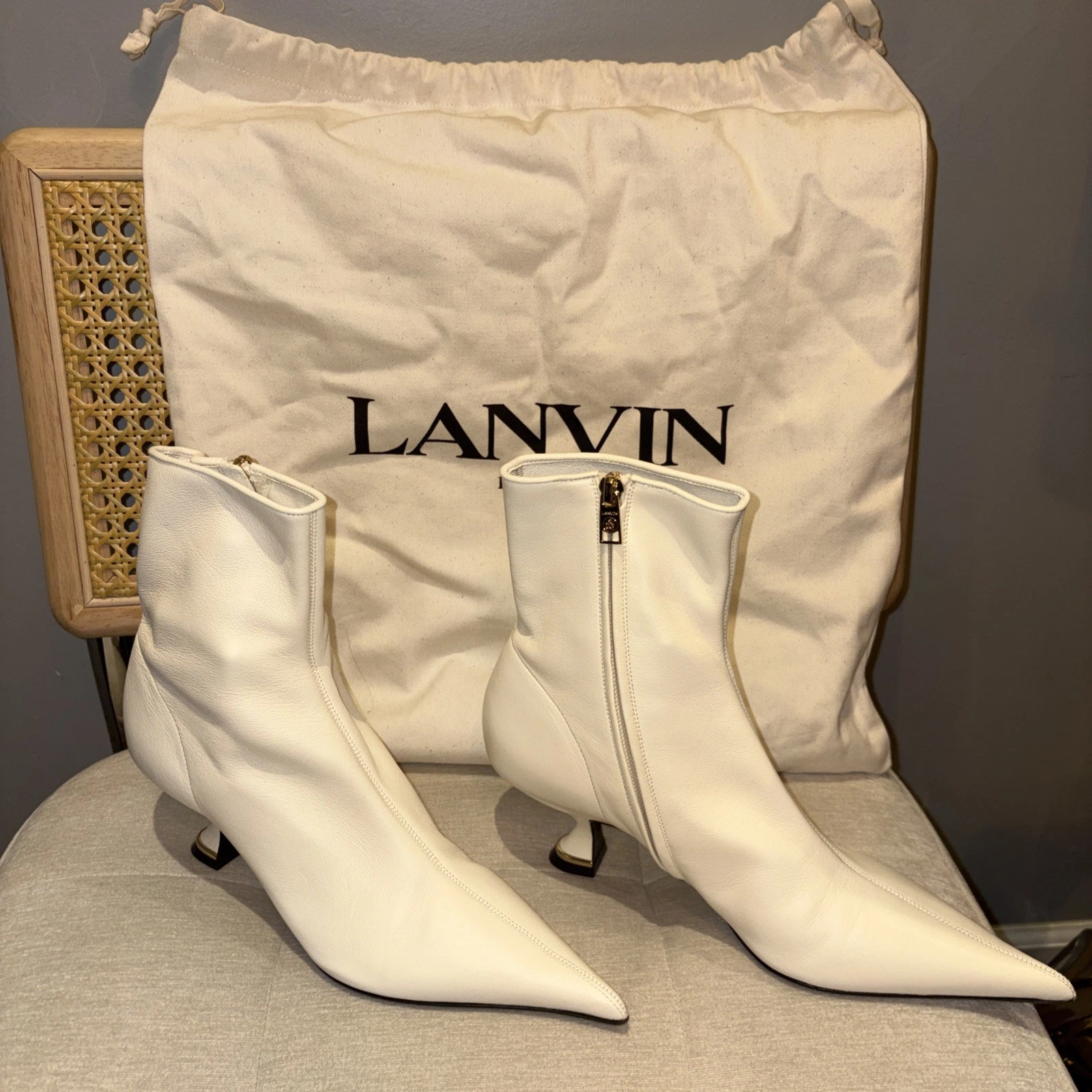 Lanvin — Lanvin Ankle Boots Women's Size 38