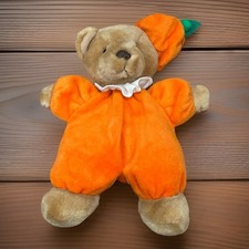 Vintage Rare RUSS BEAR Multi-Error PUNKIN RUSS BERRIE Bean Bag Plush Toy 8