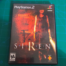 Siren PS2 Complete w/ Manual CIB NTSC