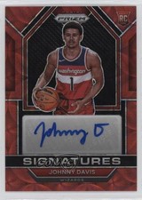 2022-23 Panini Prizm Rookie Signatures Choice Johnny Davis #RSI-JDV Auto 0xb8