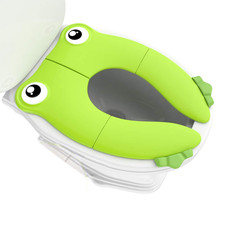 Portable Folding Potty Training Seat Large Non Slip Silicone For Kids