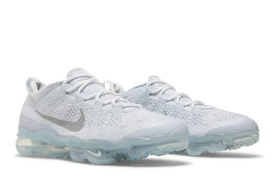 NIKE DV1678-002 Air VaporMax Flyknit Men White Ice Blue Full Air Cushion Running