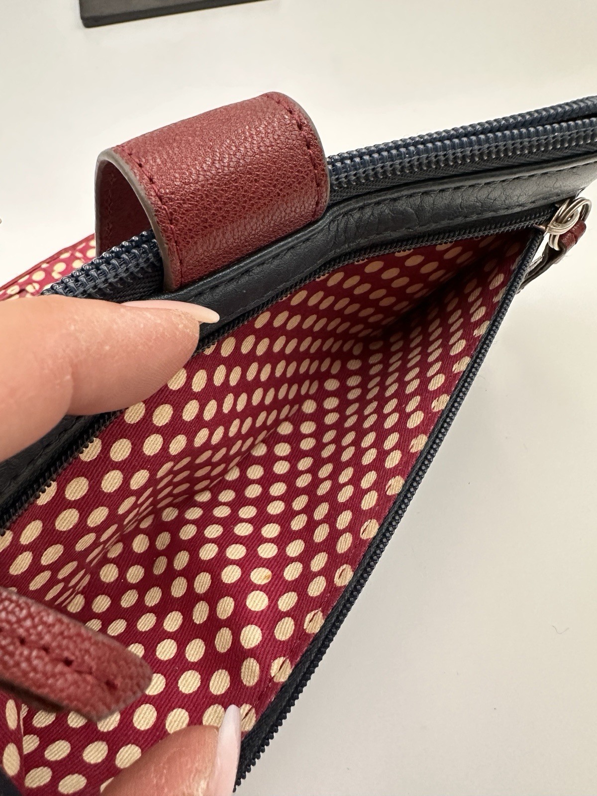 Fossil Ruby Tab Leather Patchwork Floral Mixed Pr… - image 14