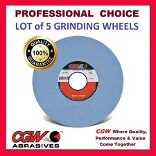 CGW 10 X 1 X 3 Premium Blue Aluminum Oxide Surface Grinding Wheel Grit-46-J-V32A