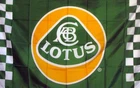 LOTUS AUTOMOTIVE CHECKERED 3X5 POLY FLAG