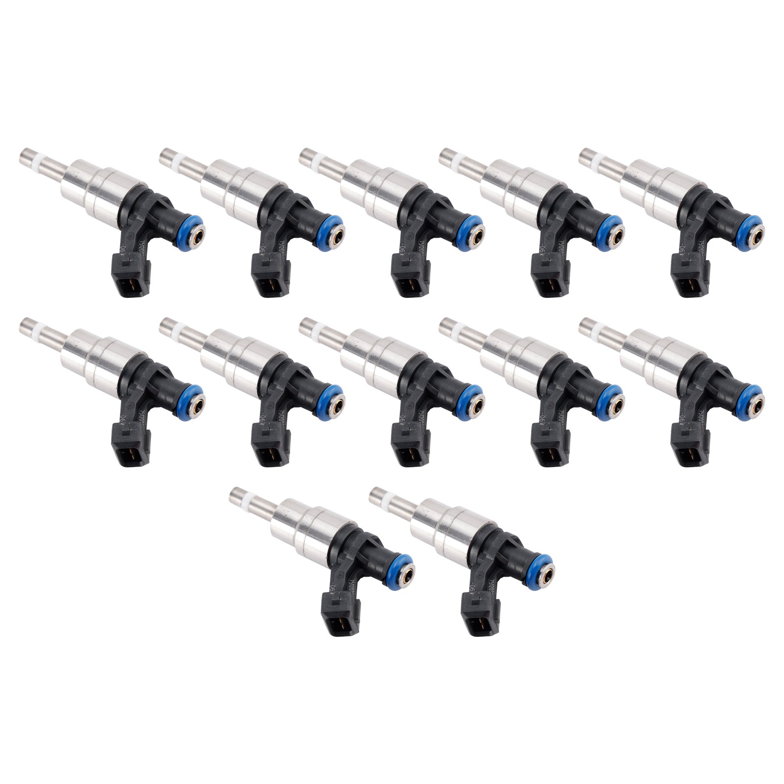 12Pcs Fuel Injector For BMW 760I 760IL 2002-2008 Rolls-Royce Phantom 0261500008