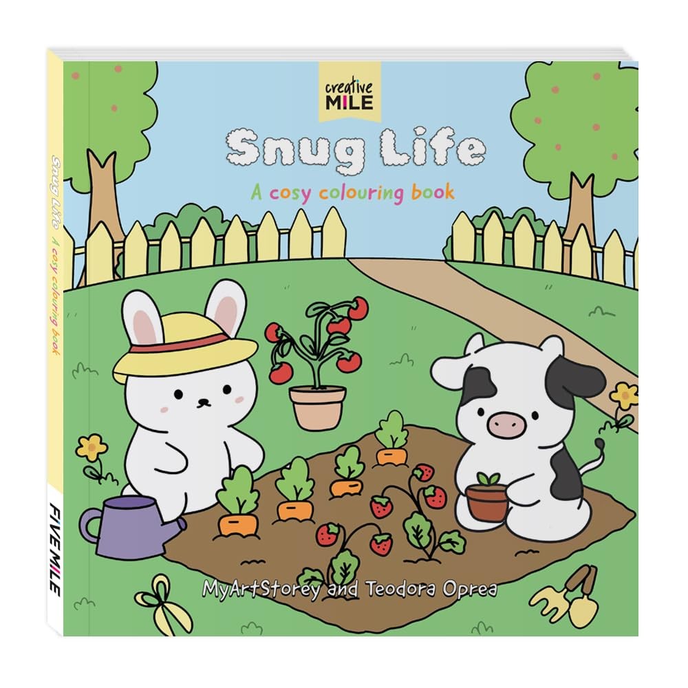 Snug Life: A Cosy Colouring Book by MyArtStorey 9781923457072 NEW - Image 5