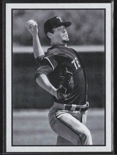 2019 Bowman Heritage #53P-63 Cole Ragans Prospects Black and White