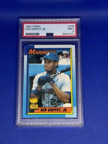 1990 Topps - Ken Griffey Jr #336 PSA 9
