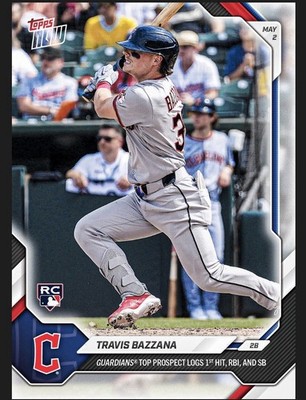 Travis Bazzana CLEVELAND GUARDIANS 2026 MLB Topps NOW® Card 153 | eBay