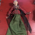 Vintage WAYANG GOLEK HAND Painted Indonesian Rod Puppet 17 “ Tall — photo 1
