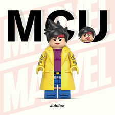 X-men 97 Jubilee Custom Minifigure 2 in gift for fan Birthday gift Keychain
