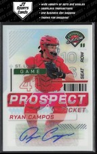 2024 Panini Prospect Edition Ryan Campos 100 Silver Prizm Auto Cardinals