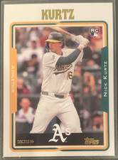 Topps 2025 Archives 2005 Nick Kurtz #213 Oakland Athletics Rookie Baseball