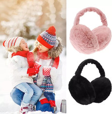 Women Men Fluffy Ear Muffs Winter Earmuffs Soft Plush Ear Warmer Cover Ear Muffs