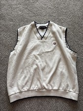 Mens Chaps By Ralph Lauren Beige Sweater Vest Size XL