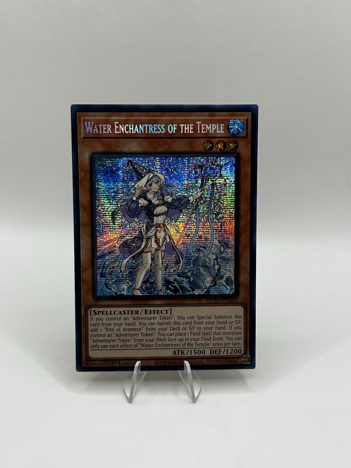 Water Enchantress of the Temple MP23-EN265 Prismatic Secret Rare NM 1st Edition