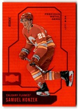 Samuel Honzek 2024-25 Metal Universe Red Precious Gems PMG Rookie /100 #109