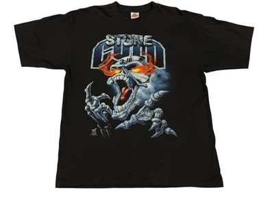 Vintage 90s Stone Cold Steve Austin Bad To The Bonz WWF Shirt XL