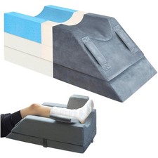 4-height Adjustable Memory Foam Leg Elevation Pillow For Post Surgery Recovery 4-height Adjustable Memory Foam Leg Elevation Pillow For Post Surgery Recovery