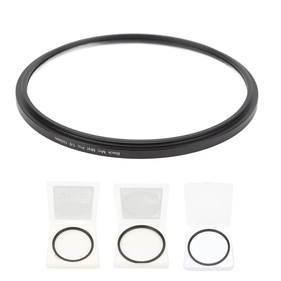 Black Soft Filter Black Diffusion 1/8 Lens Filter Kit Optical Glass Portrait - Image 4 of 4