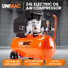 UNIMAC 24L 2.0HP Air Compressor Portable Electric for Airtools Tyre Inflation